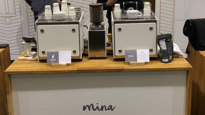 Our Mina Smart Bar at the SCA Expo in Seattle