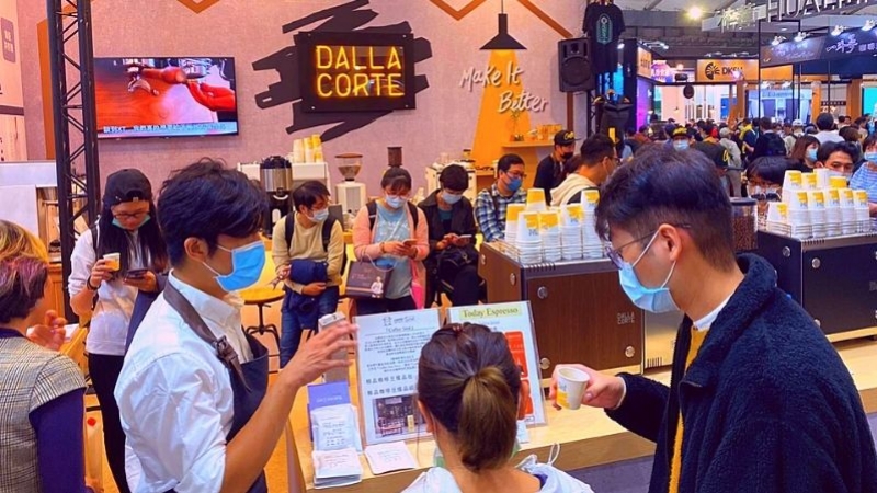 We're at the Taiwan International Coffee Show!